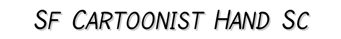 SF Cartoonist Hand SC font
